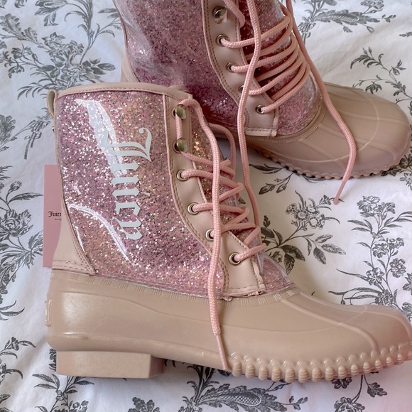 NWT juicy couture pink boots - Picture 5 of 6